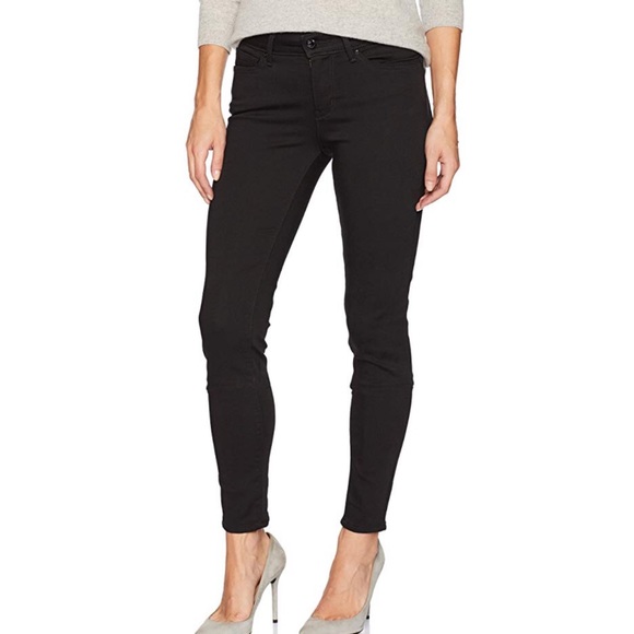 skinny black slacks women's